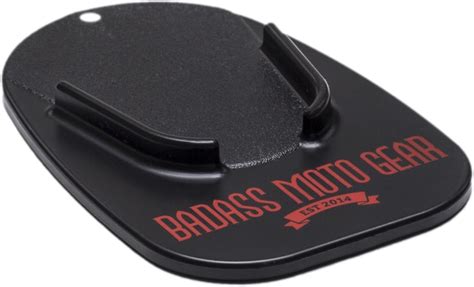 Amazon.com: Badass Moto Motorcycle Kickstand Pad - Black - American ...