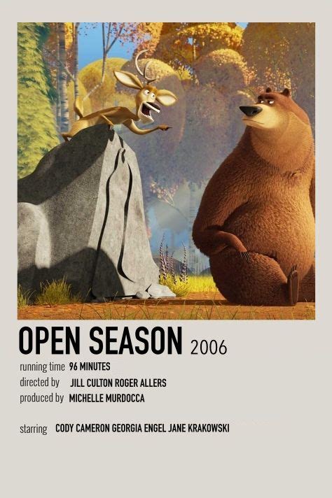 Open Season movie poster | Paginas de peliculas, Peliculas infantiles ...