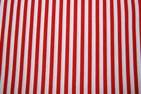 Stripe Festival Red and White Stripe Small Cotton Fabric Quilting ...