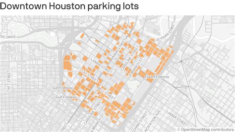 Downtown Houston is 26% parking lot - Axios Houston