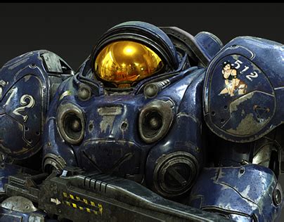 StarCraft 2 Terran Marine (2) | Images :: Behance