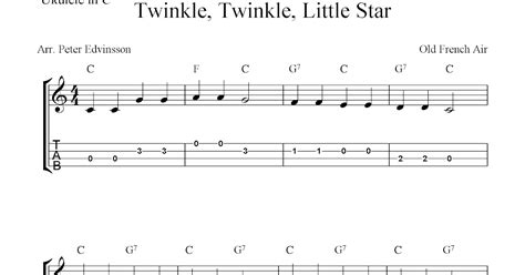 Twinkle twinkle little star ukulele - noredgadgets