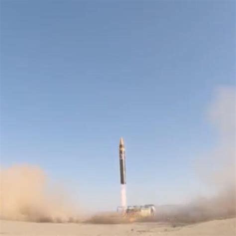 Iran Test-Launches New Ballistic Missile With 2,000-Km Range