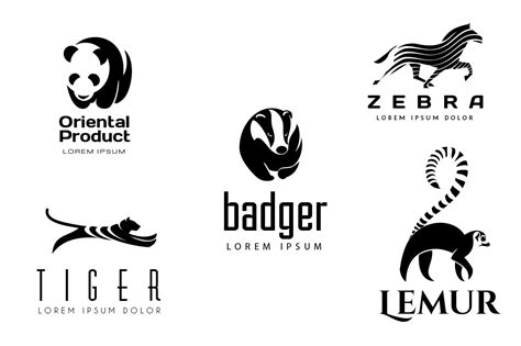 Animal Logos Set 2 | Branding & Logo Templates ~ Creative Market