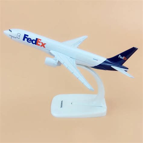 Alloy Metal Air Fedex B777 Airlines Airplane Model Fedex Boeing 777 Plane Model Aircraft Kids ...