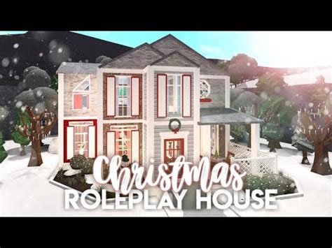 Bloxburg: Christmas Roleplay House - YouTube