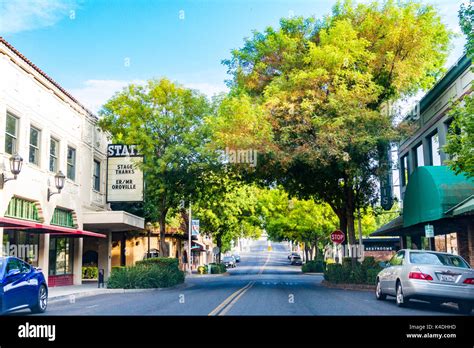 Downtown Oroville California Stock Photo - Alamy