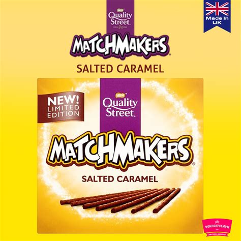 NESTLE - Quality Street Matchmakers Salted Caramel Sticks - Wonderfulmom.lk