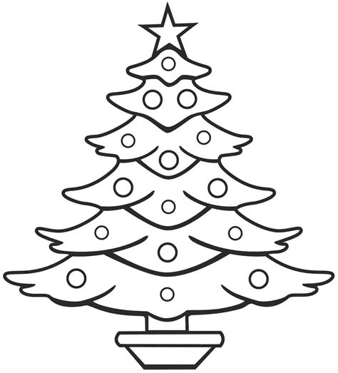 Get Simple Pine Tree Coloring Page Pictures - tyjog0445