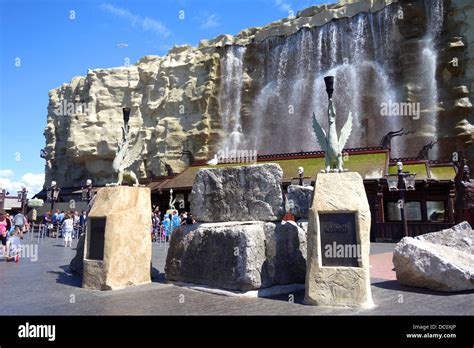 The " Valhalla " ride at Blackpool pleasure beach funfair Stock Photo ...