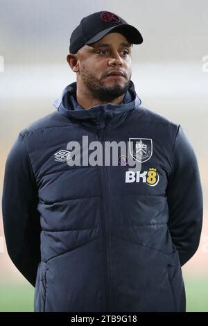 Burnley manager Vincent Kompany ahead of the Premier League match at ...