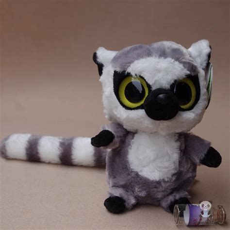 Plush Doll Toys For Children Shiny Big Eyes Madagascar And Africa Lemur ...