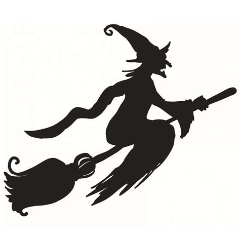 Drawing Of A Witch On A Broomstick | Free download on ClipArtMag