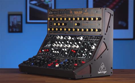 Behringer Intros 3-Tier Eurorack Stand For Their 104HP Case & Synths