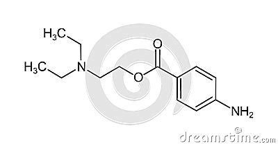 Cocaine Chemical Formula Stock Photo - Image: 86439923