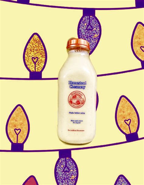 Homestead Creamery Eggnog Will Have You Raving!