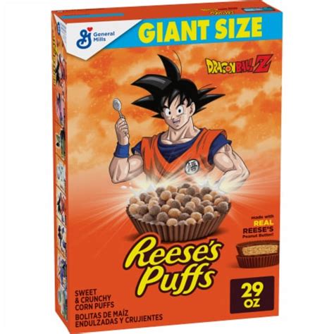 General Mills Reese’s Puffs Chocolatey Peanut Butter Giant Size Cereal, 29 oz - Dillons Food Stores