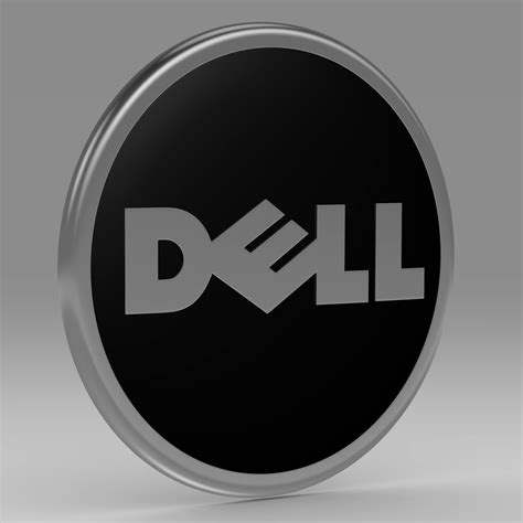 Dell Logo - 3D Print Model by 3d_logoman