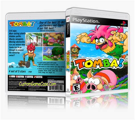 Sony Playstation 1 Psx Ps1 - Tomba Ps1 Cover, HD Png Download ...