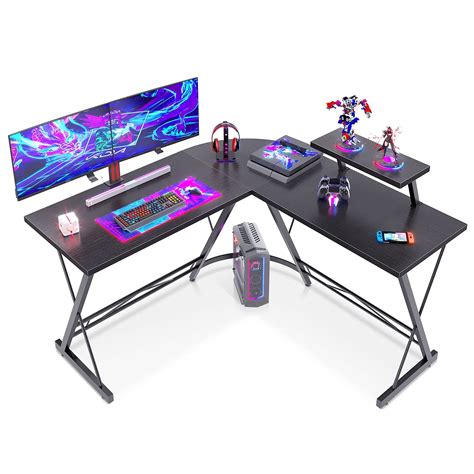 Buy VARWANEO MiniDeer L-Shaped Desk 50.8in Computer Corner Desk, Home Gaming Desk, Office ...