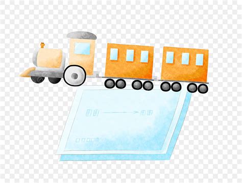 Train Ticket Illustration Train Ticket Illustration Blue Train Ticket ...