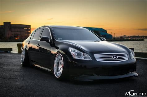 Stunning Project Build: Custom Black Stanced Infiniti G37 | Infiniti ...