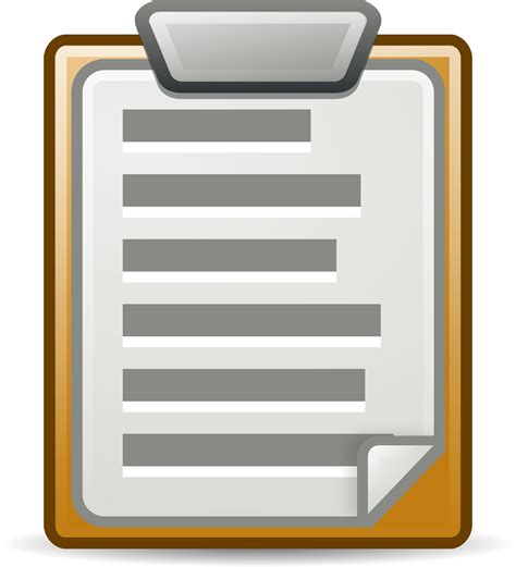 Clipart - clipboard