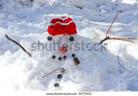 Melting Snowman Stock Photo 8375935 | Shutterstock