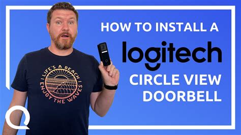 Logitech Circle View Doorbell Installation - YouTube