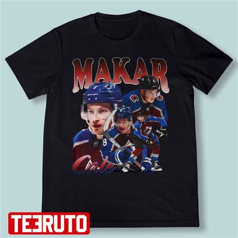 Cale Makar Hockey Player Vintage Unisex T-shirt - Teeruto