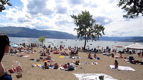 Kelowna in the Summer - Gyro Beach - YouTube