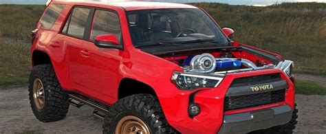 Lifted, Wide Toyota 4Runner Takes Virtual, Turbo 2JZ Swing at the ...