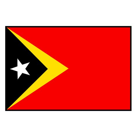 Timor-Leste Flag PNG Images Transparent Background | PNG Play