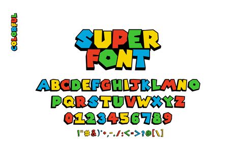 Super Nintendo Font