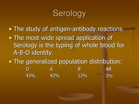 PPT - Serology PowerPoint Presentation, free download - ID:9131280