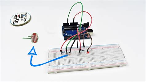 How to use arduino to control the photoresistor to illuminate the LED? Super easy! - YouTube