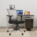 GREEN SOUL Inspire High Back Ergonomic Chair|Home, Office, WFH|2D Headrest|Lumbar Support Mesh ...