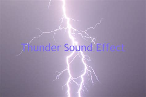 Review on Thunder Sound Effect : Types, Downloading, & Creation