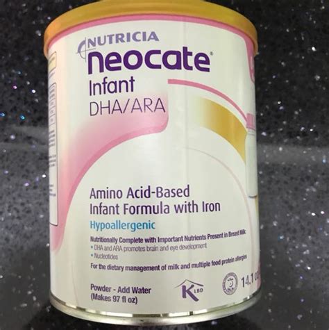 Neocate Infant Formula Nutrition Facts - Nutrition Ftempo