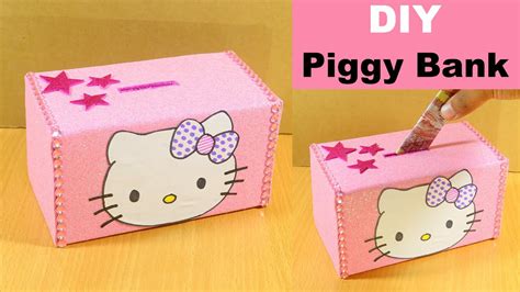 How to Make Piggy Bank at Home | DIY Easy Piggy Bank | Amazing Piggy Bank Craft Idea - YouTube