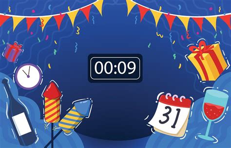 New Year Countdown Background 3491767 Vector Art at Vecteezy