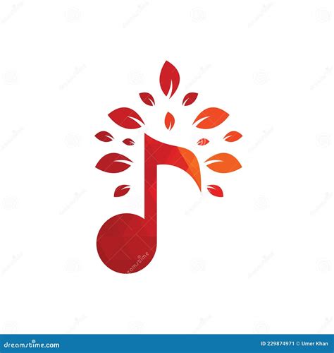 Music tree logo design. stock vector. Illustration of classic - 229874971