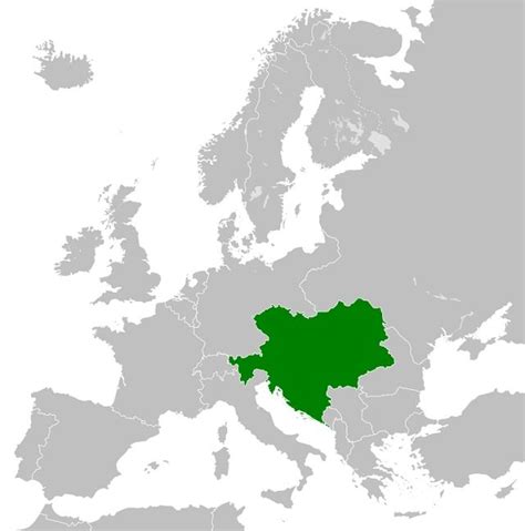 Current countries of the former Austro-Hungarian Empire - Learner trip