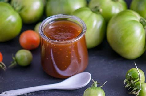 Green Tomato Jam - Green Tomato Recipe | Gastronom Cocktails