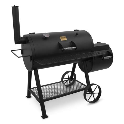 CharBroil Oklahoma Joe's Highland Offset Charcoal Smoker and Grill ...