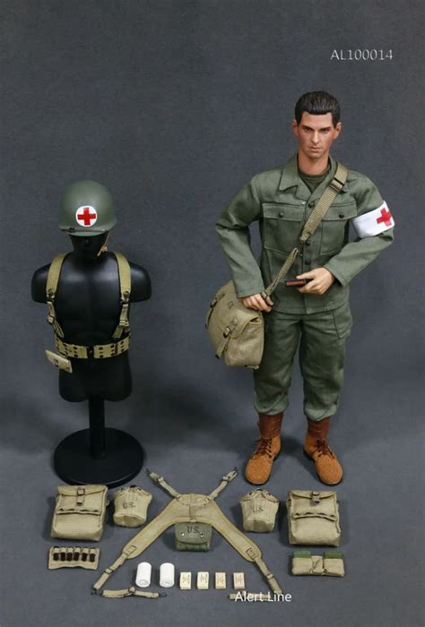 Aliexpress.com : Buy 1:6 Scale WWII U.S.Army Military Surgeon Suit Soldier Clothing Model ...