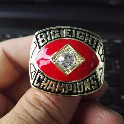 1987 Oklahoma Sooners National College Football Championship Ring ...