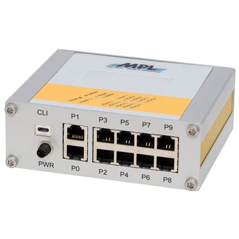 Managed switch - uMAGBES A10R - MPL - 10 ports / gigabit Ethernet / DIN rail