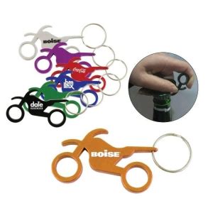 Motorcycle Bottle Opener Keychain | Personalized Keychains