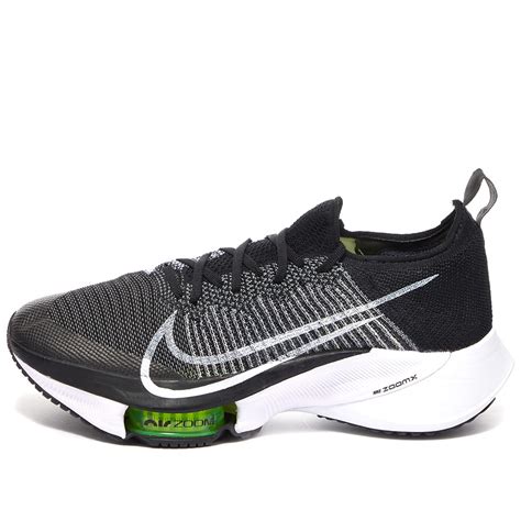 Nike Air Zoom Tempo NEXT% Black & White Volt | END. (US)